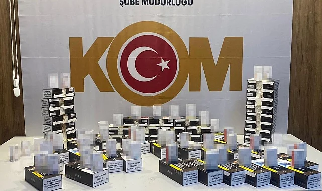 Samsun'da Kaçak Makaron Operasyonu: Binlercesi Ele Geçirildi