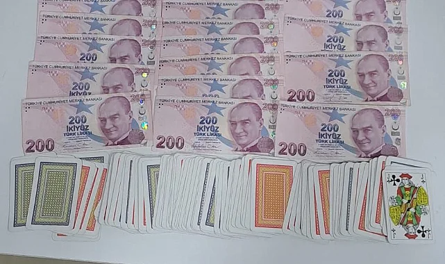 Samsun’da Kumar Operasyonu: Özel İskambil Kağıtlarıyla Yakalandılar