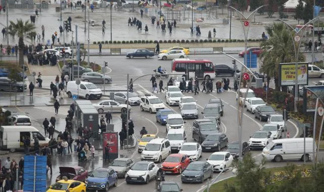 Samsun'da Motorlu Taşıt Sayısı 541 Bini Aştı