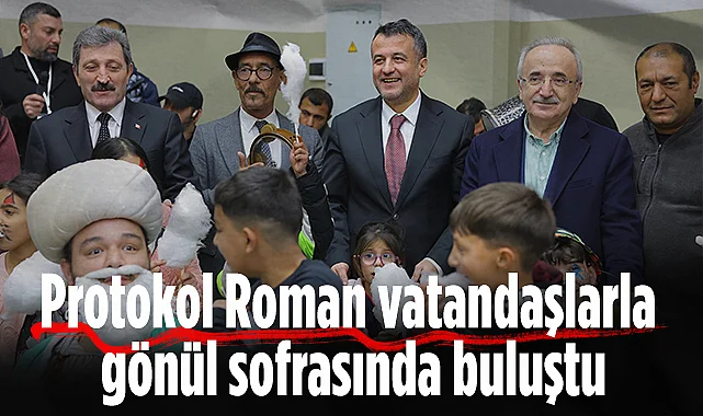 Samsun'da Roman İftarında Birlik ve Beraberlik Mesajı