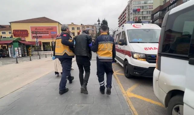 Samsun'da Seyir Halindeki Dolmuşta Yolcu Aniden Fenalaştı