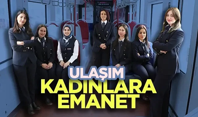 Samsun'da Ulaşım Kadınlara Emanet