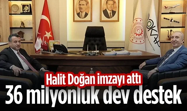 Samsun'da Üreticiye Büyük Müjde! 36 Milyon Lira Kaynak Ayrıldı! Başkan Doğan İmzaladı...