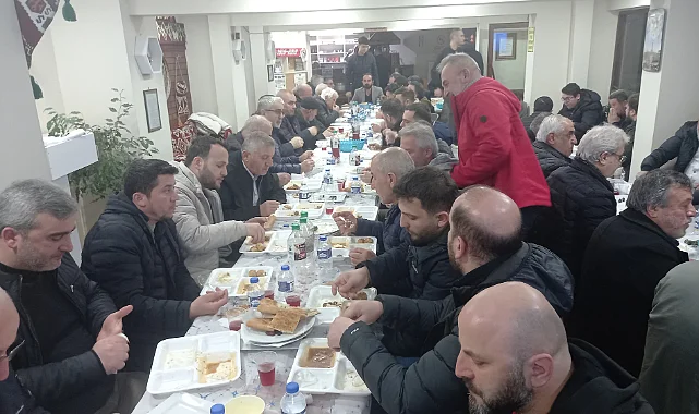 Samsun’daki Bayburtlular İftar Sofrasında Hasret Giderdi