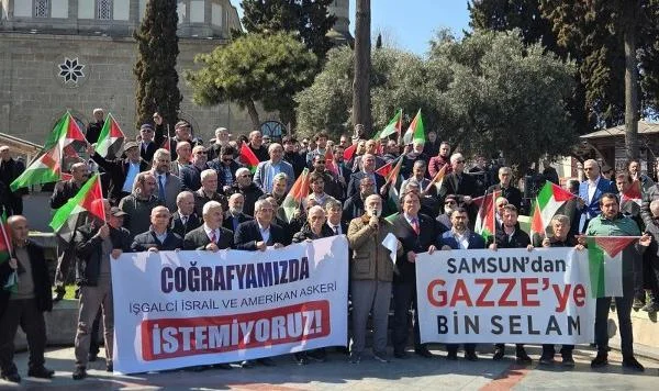 Samsun’dan Gazze’ye Destek: Mescid-i Aksa ve Filistin İçin Tek Yürek