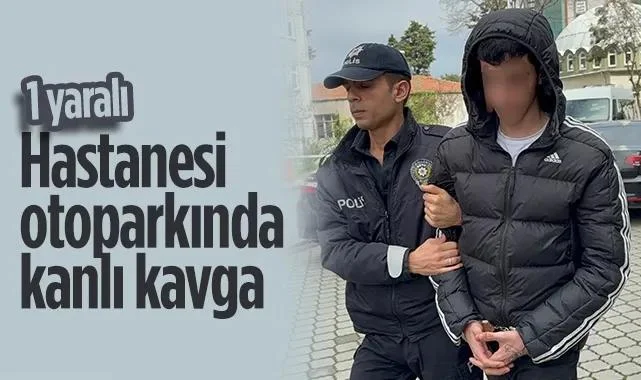 Samsun Gazi Devlet Hastanesi Otoparkında Kanlı Kavga: 1 Yaralı