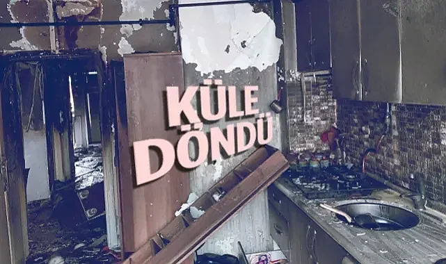 Samsun İlkadım'da Korkutan Yangın: Apartman Dairesi Küle Döndü