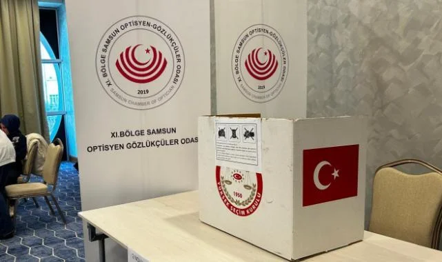 Samsun Optisyen-Gözlükçüler Odası’nda Seçim: Beyaz Liste Kazandı