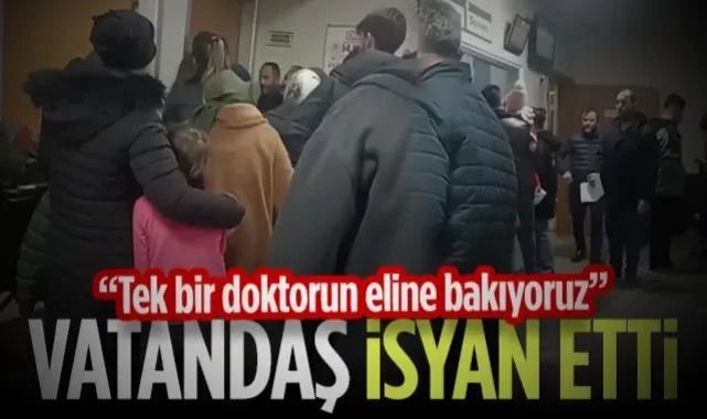 Samsun'un O İlçesinde Vatandaş İsyan Etti: Tek Bir Doktorun Eline Bakıyoruz