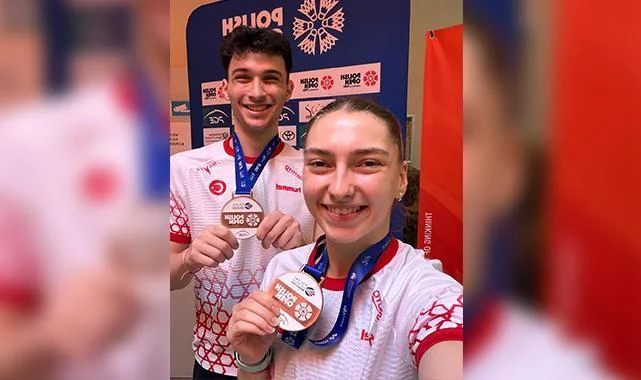 Samsunlu Badmintonculardan Polonya'da Bronz Madalya