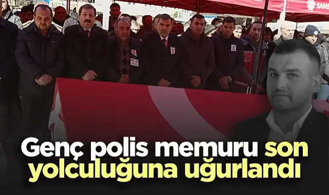 Samsunlu Genç Polis Memuru Ogün Salurlu Ladik’te Son Yolculuğuna Uğurlandı