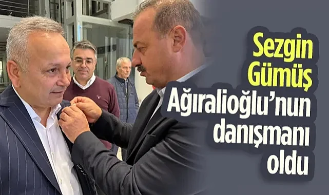 Samsunlu İş İnsanı Sezgin Gümüş Anahtar Parti Genel Başkanı Ağıralioğlu’nun Danışmanı Oldu