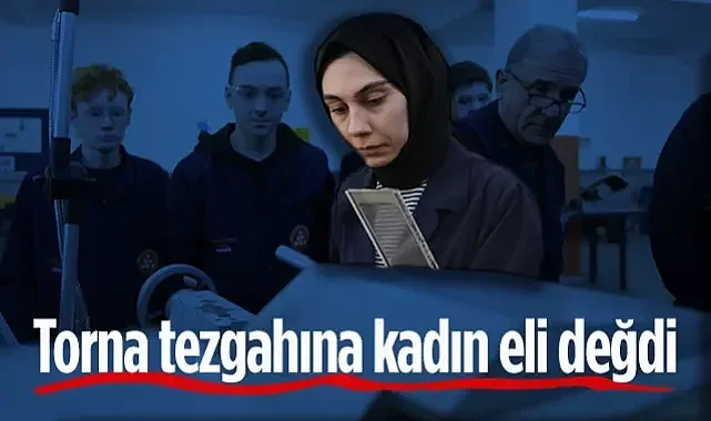 Samsunlu Melek Öğretmen Sanayide Ezberleri Bozuyor