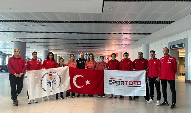Samsunlu Özel Sporcular İspanya'da Dünya Şampiyonası'nda Madalya Arıyor