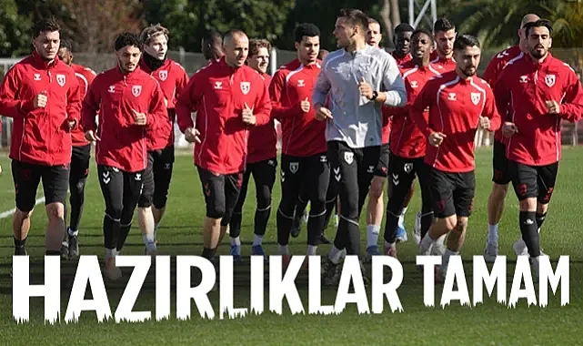 Samsunspor Avrupa'da Gözünü Çeyrek Finale Dikti: Rayo Vallecano Maçı Hazırlıkları Tamam
