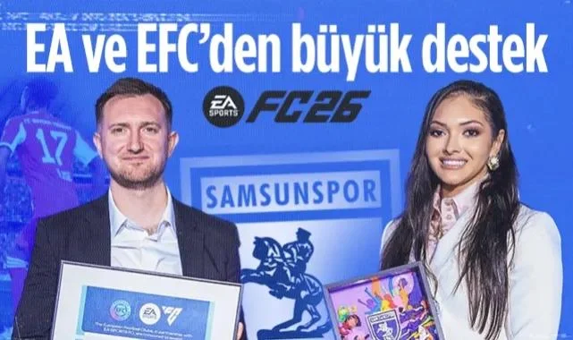 Samsunspor Avrupa’nın En İyi 3 Projesinden Birine İmza Attı! EA SPORTS FC ve EFC...