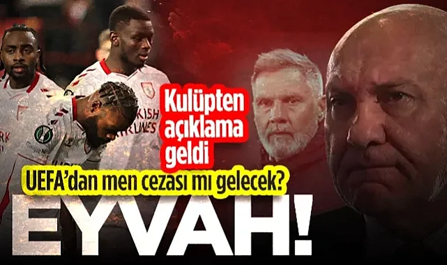 Samsunspor'da Borç Şoku! UEFA'dan Men Cezası mı Gelecek? Kulüpten Açıklama Geldi...