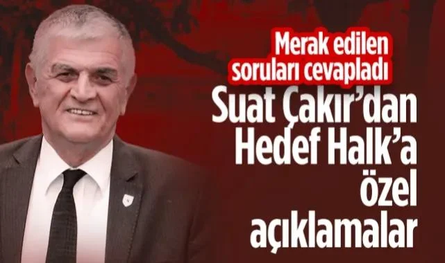 Samsunspor'da Suat Çakır Merak Edilen Soruları Cevapladı