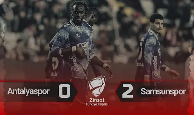 Samsunspor'dan Gövde Gösterisi! Antalyaspor: 0 -Samsunspor: 2 (Maç Özeti)