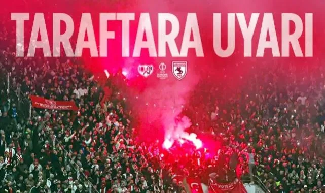 Samsunspor'dan Taraftara Son Dakika Uyarısı