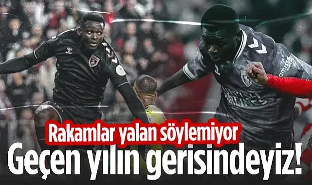 Samsunspor Geçen Yılın Gerisinde! İşte Rakamlar...