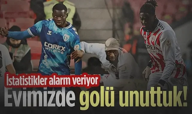 Samsunspor'un Hücum Hattı Alarm Veriyor! 360 Dakikadır Tık Yok...