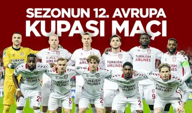 Samsunspor Madrid’de Tarih Yazmak İstiyor: Sezonun 12. Avrupa Sınavı!