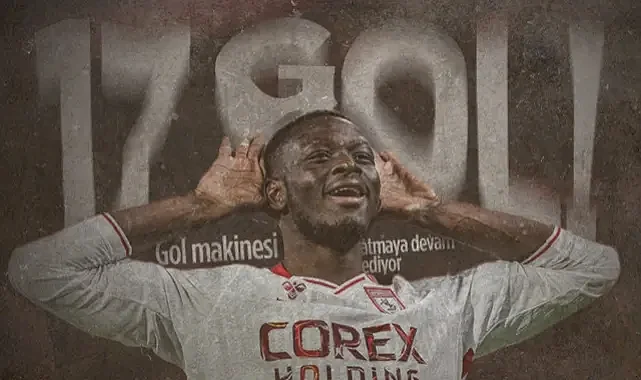 Samsunspor'un Gol Makinesi Marius Mouandilmadji Formunun Zirvesinde!