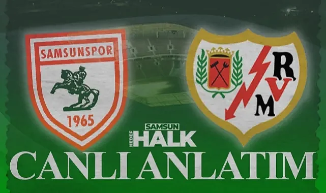 CANLI | Samsunspor - Rayo Vallecano Maçı (UEFA Konferans Ligi Canlı Anlatım)