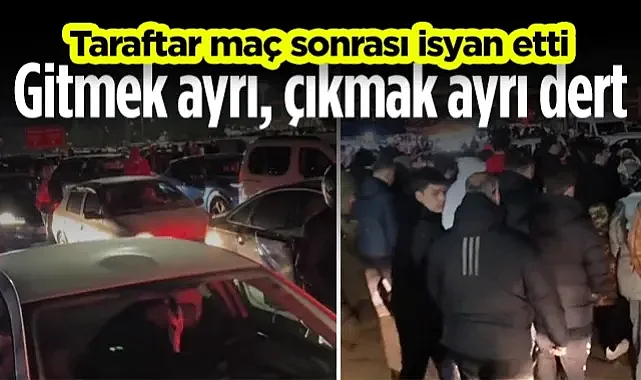 Samsunspor Taraftarı Maç Sonrası İsyan Etti: Stada Gitmek Ayrı, Çıkmak Ayrı Dert