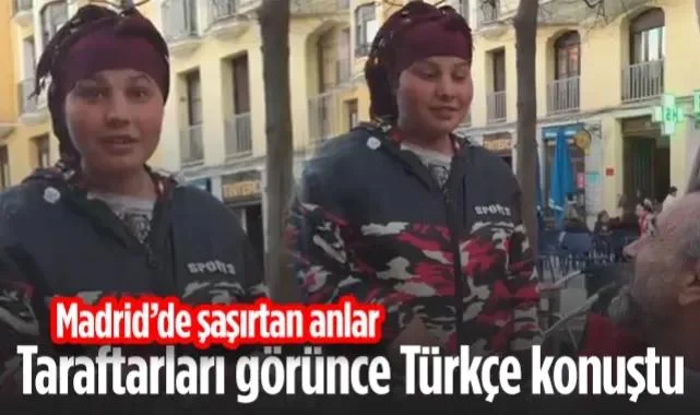 Samsunspor Taraftarı Madrid'de Neye Uğradığını Şaşırdı! Dilenci Onları Görünce Türkçe Konuştu...