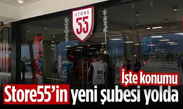 Samsunspor Taraftarına Müjde: Yeni Store55 Şubesi Yolda! İşte Konumu...
