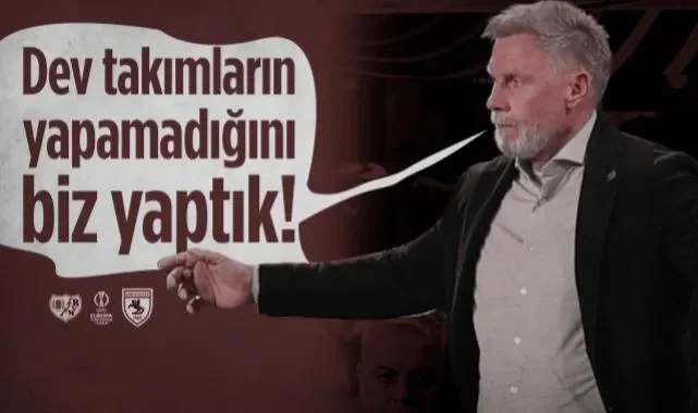 Thorsten Fink: Dev Takımların Yapamadığını Samsunspor Yaptı! Real Madrid, Barcelona ve Atletico Madrid...