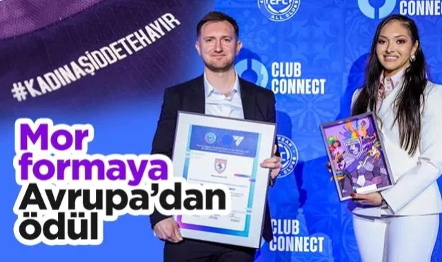 Samsunspor’un Mor Forma Projesine Avrupa’dan Ödül