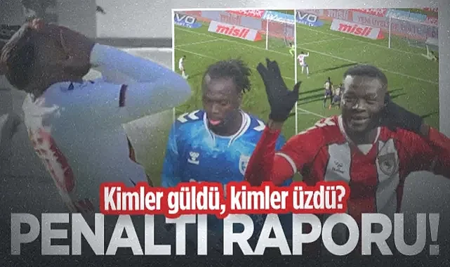 Samsunspor'un Penaltı Karnesi Şaşırttı! Kimler Güldü, Kimler Üzdü?