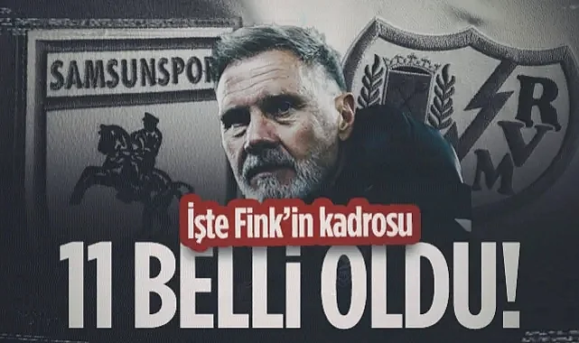 Samsunspor'un Rayo Vallecano Maçı 11'i Belli Oldu