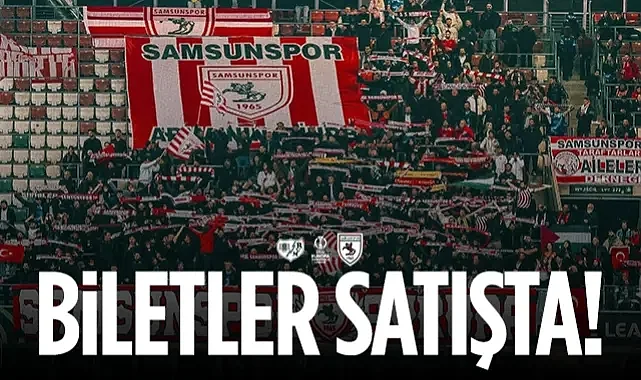 Samsunspor'un Rayo Vallecano Rövanş Maçı Biletleri Satışa Çıktı
