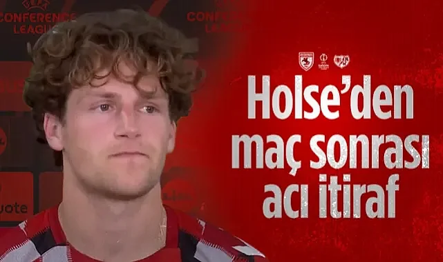Samsunspor'un Yıldızı Carlo Holse'den Rayo Vallecano Maçı Sonrası Acı İtiraf