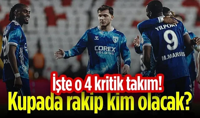 Samsunspor'un Ziraat Türkiye Kupasında Rakibi Kim Olacak? İşte O 4 Kritik Takım!