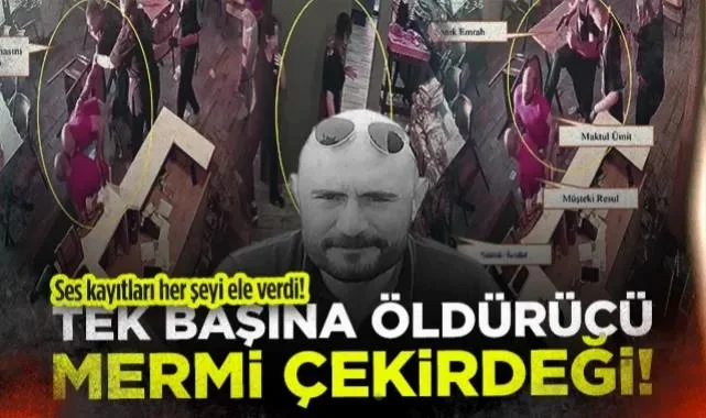 Samsunsporlu Çapkın Cinayetinde Ses Kayıtları Her Şeyi Ele Verdi! Tek Başına Öldürücü Mermi Çekirdeği...