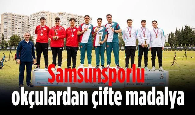 Samsunsporlu Okçulardan Çifte Madalya: Antalya'da Kürsü Kapattılar