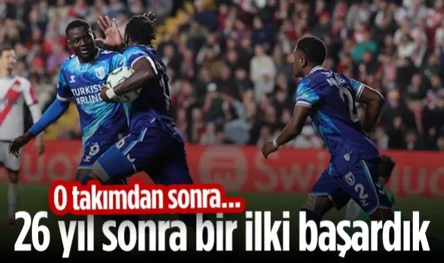 Tarih Yazdın Samsunspor! 26 Yılın Ardından O Takımdan Sonra İspanya'da Bir İlk