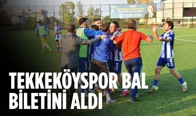Tekkeköyspor BAL Bileti Aldı: Samsun Süper Amatör Lig'de Tarihi Başarı