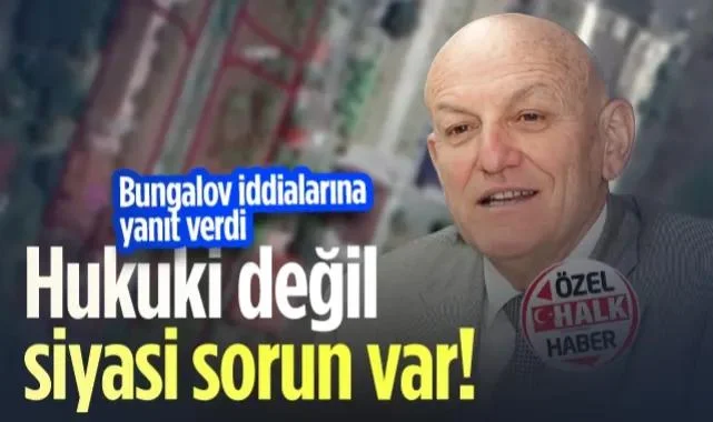 Terme Belediye Başkanı Şenol Kul'dan Bungalov İddialarına Yanıt: Hukuki Değil  Siyasi Sorun Var!