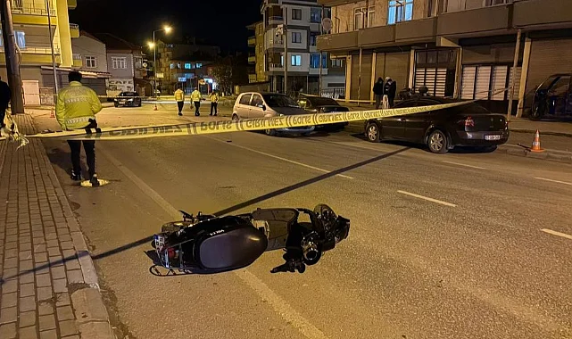 Vezirköprü'de Otomobil İle Motosiklet Çarpıştı: 1 Ağır Yaralı