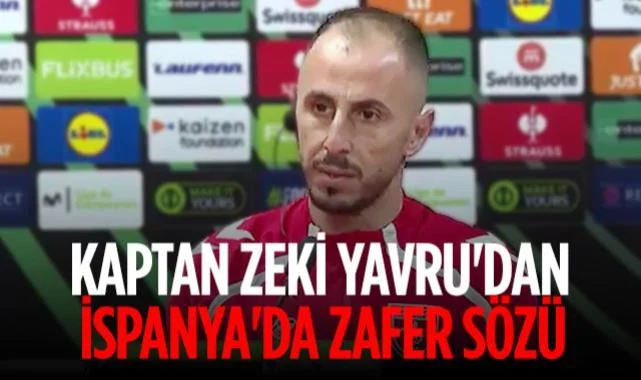 Zeki Yavru'dan Rayo Vallecano Maçı Öncesi Net Mesajlar
