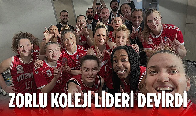 Zorlu Koleji Samsun Basketbol Deplasmanda Lideri Devirdi