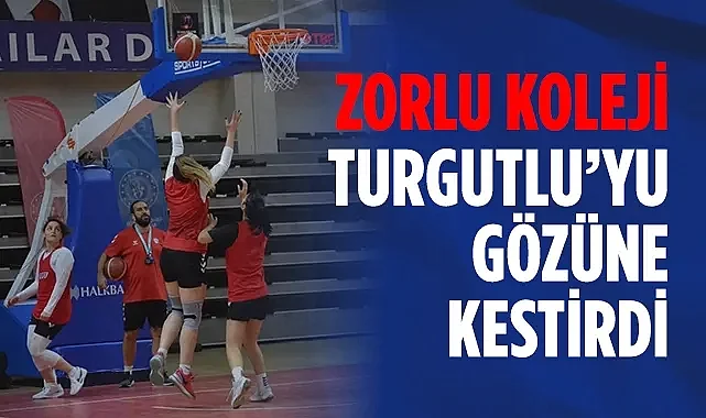 Zorlu Koleji Samsun Basketbol Turgutlu Hazırlığında