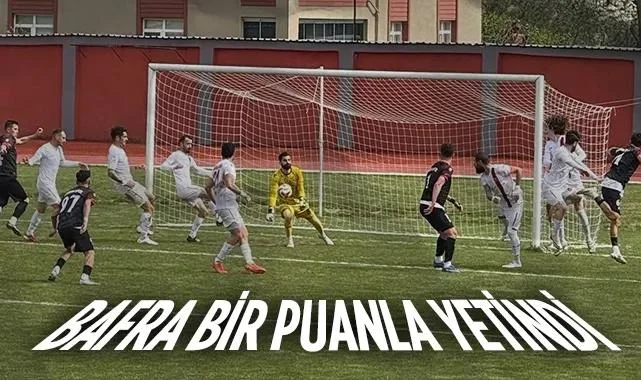 1930 Bafraspor Deplasmanda Yıkıldı: Uzatmada Gelen Beraberlik