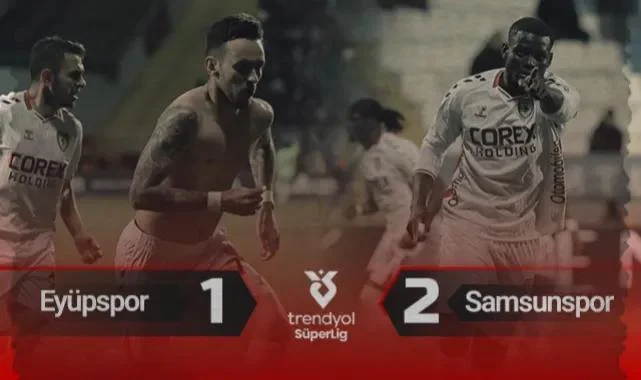 90+4'te Afonso Sousa Sahneye Çıktı! Eyüpspor: 1 - Samsunspor: 2 (Maç Özeti)